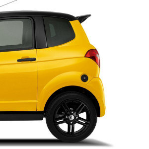 Autocarros traseiros sem permissão Aixam City GTO Vision