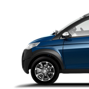 Eturuumis autoon ilman lupaa Aixam Crossline Sensation