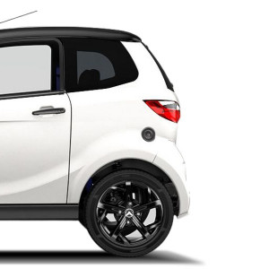 Carrello posteriore auto senza permesso Aixam City Emotion