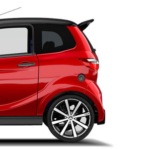 Carrello posteriore auto senza permesso Aixam City GTO Emotion