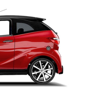 Carrello posteriore auto senza permesso Aixam Coupé GTI Emotion