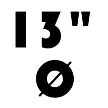 13 inci