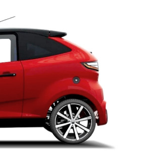 Carrosserie arrière pour voiture sans permis Aixam Coupé GTI Ambition