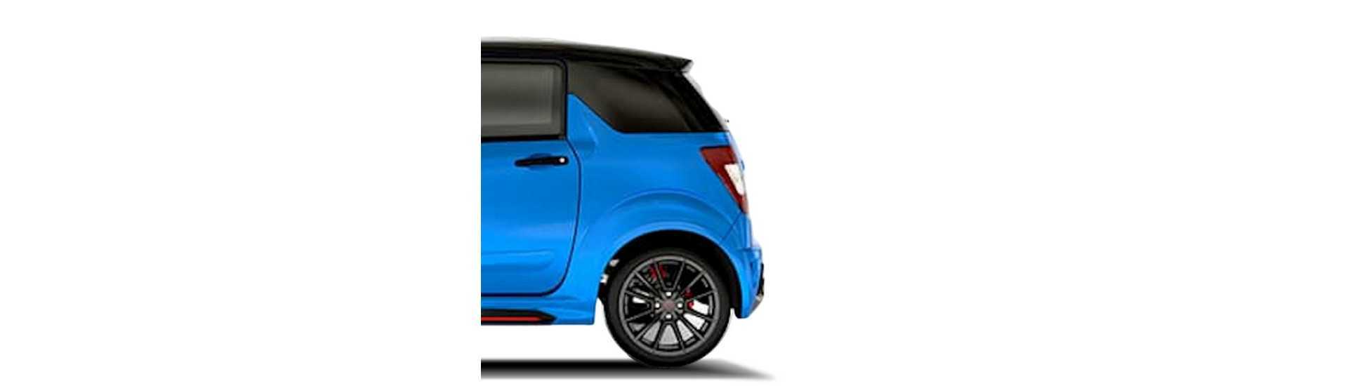 Auton takaosa ilman lisenssiä Ligier JS50 Vaihe 4