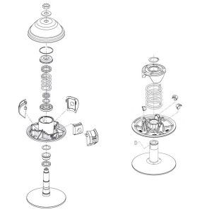 Car variator parts without a permit at the best price