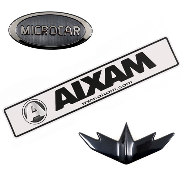 Logo and adhesive at the best price for car without a permit